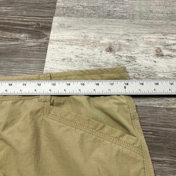 The North Face Tan Mens 36 Nylon Khaki Utility Cargo Hiking Gorpcore Shorts‎ - Picture 8 of 12